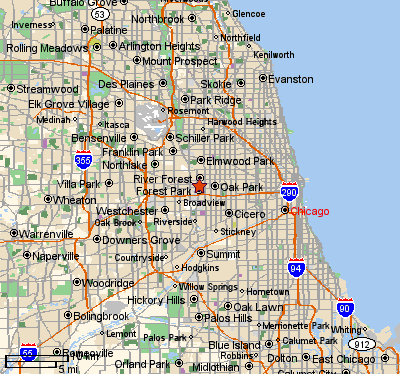 Street Map Of Chicago